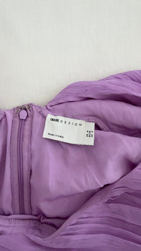 Robe mini à volants Asos Design - 34 - Violet -