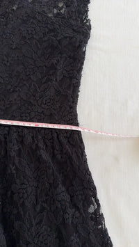 Robe Jennyfer - L - Noir - dentelle