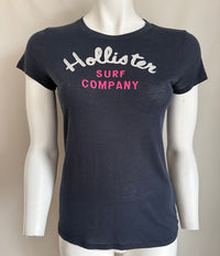 T-shirt Hollister - S - Noir - Surf Company