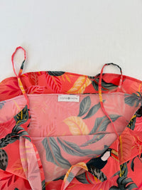 Débardeur Cache Cache - 36 - Corail - motif tropical