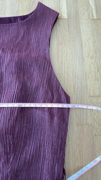 Robe midi 1.2.3 Un Deux Trois - Fr 42 - prune