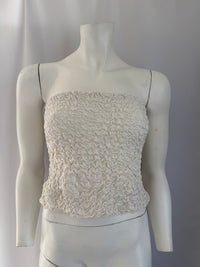 Tube top Bershka - L - Crème