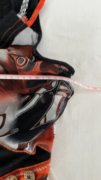 Robe Pause Café - M - Noir et Orange -
