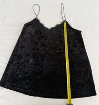 Caraco Kiabi - S - Noir - Velours Et Dentelle