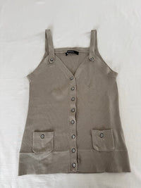 Débardeur Caroll - S - Beige -