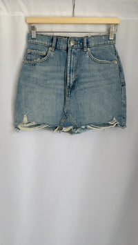 Jupe en jean Zara - 34 - Bleu -