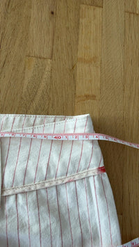 Ensemble tailleur pantalon Upc't - Fr 42 - Blanc/rouge
