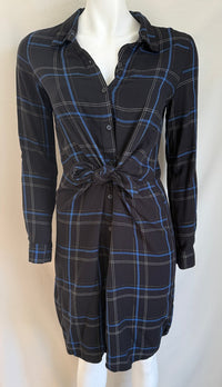 Robe Casual Promod - 38 - Noir Et Bleu -