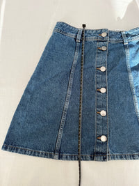 Jupe mini en jean Divided - 34 - Bleu -