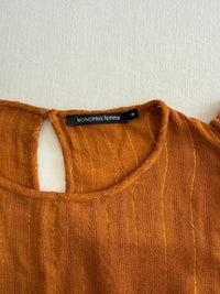 Blouse Monoprix femme - 36 - Marron
