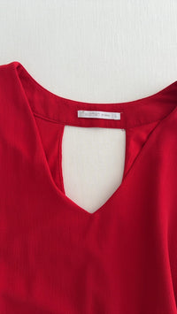 Robe courte S woman by gémo - L - Rouge