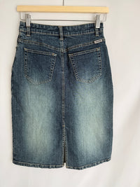 Jupe en jean Topshop Petite - 38 - Bleu -