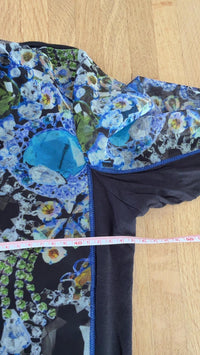 Haut court - Fr 38 - Noir - Imprimé bijoux