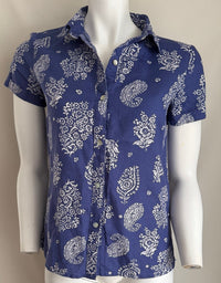 Chemise Lanidor - M - Bleu Et Blanc -