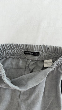 Pantalon tailleur Bershka - Xs - Gris -