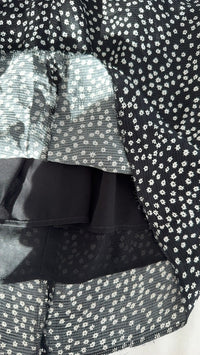 Robe mini Mango - S - Noir - Fleurie