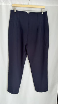 Pantalon tailleur Zara - Xl - Marine -