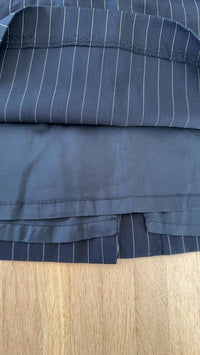 Jupe droite Woman Collection - Fr 40 - Noir - Pinstripe