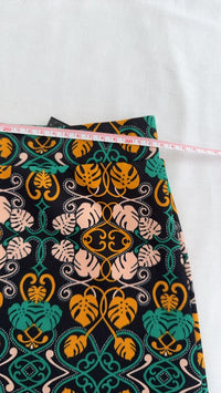 Jupe mini H&m - Xs - Noir à motif tropical