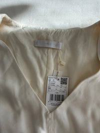 Robe Casual Mango - M - Blanc Crème -