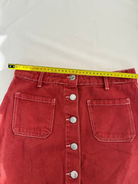 Mini-jupe Bershka - 36 - Rouge -