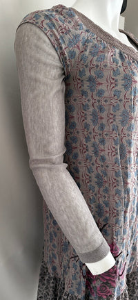 Robe cop. copine - 38/40 - Multicolore