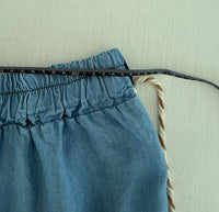 Jupe longue Miss Z - Taille unique - Bleu -