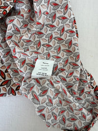 Blouse Christine Laure - 44 - Rouge et Crème -