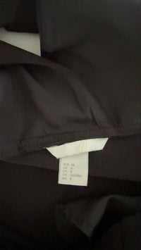 Robe courte H&m - 38 - Noir - Décolleté V