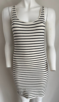 Robe Casual H&m - M - Noir Et crème -