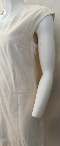 Robe Casual Mango - M - Blanc Crème -