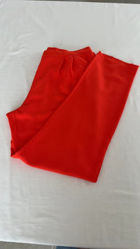 Pantalon Promod - 42 - rouge -