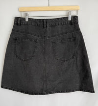 Jupe en jean Noisy May - L - Gris noir -