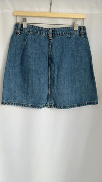 Jupe en jean Bershka - 38 - Bleu -