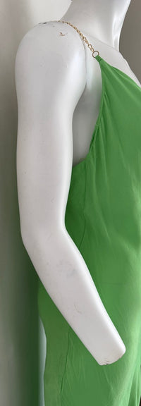 Robe midi Zara - M - Vert -