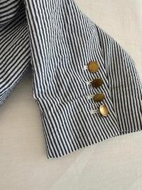 Blazer Tory Burch - 40 - Bleu Marine à rayures -