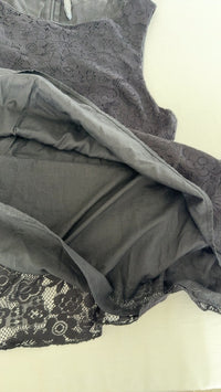 Robe en dentelle Naf Naf - 42 - Noir