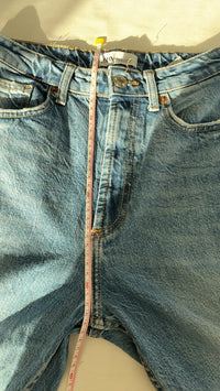 Jean droit Zara - 36 - Bleu
