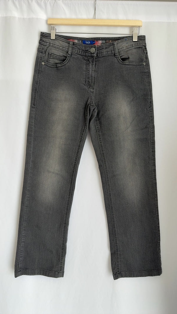 Jean droit gris Cecil Fr40