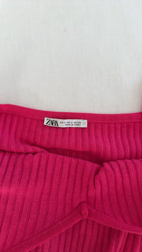 Robe mini Zara - S - Rose -