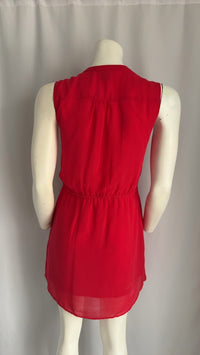 Robe courte H&m - 38 - Rouge -