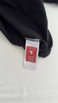 Robe t-shirt Rainbow - L - Noir - coton