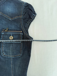 Robe en jean Trf - S - Bleu