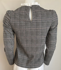Blouse Manches Longues Kiabi - S - Noir Et Gris -
