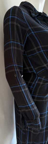 Robe Casual Promod - 38 - Noir Et Bleu -