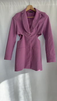 Robe Blazer Zara - Xs - Lila - Cut Out