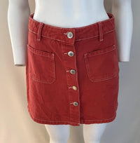 Mini-jupe Bershka - 36 - Rouge -