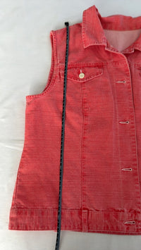 Veste sans manches New Man - 40 - corail