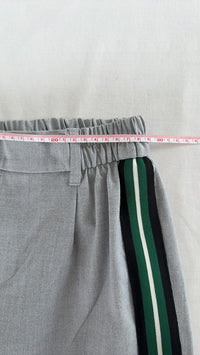Pantalon tailleur Bershka - Xs - Gris -