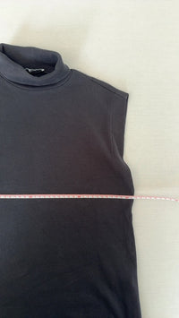 Top col roulé sans manches Zara - S - Noir